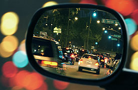 Rearview Mirror Glare